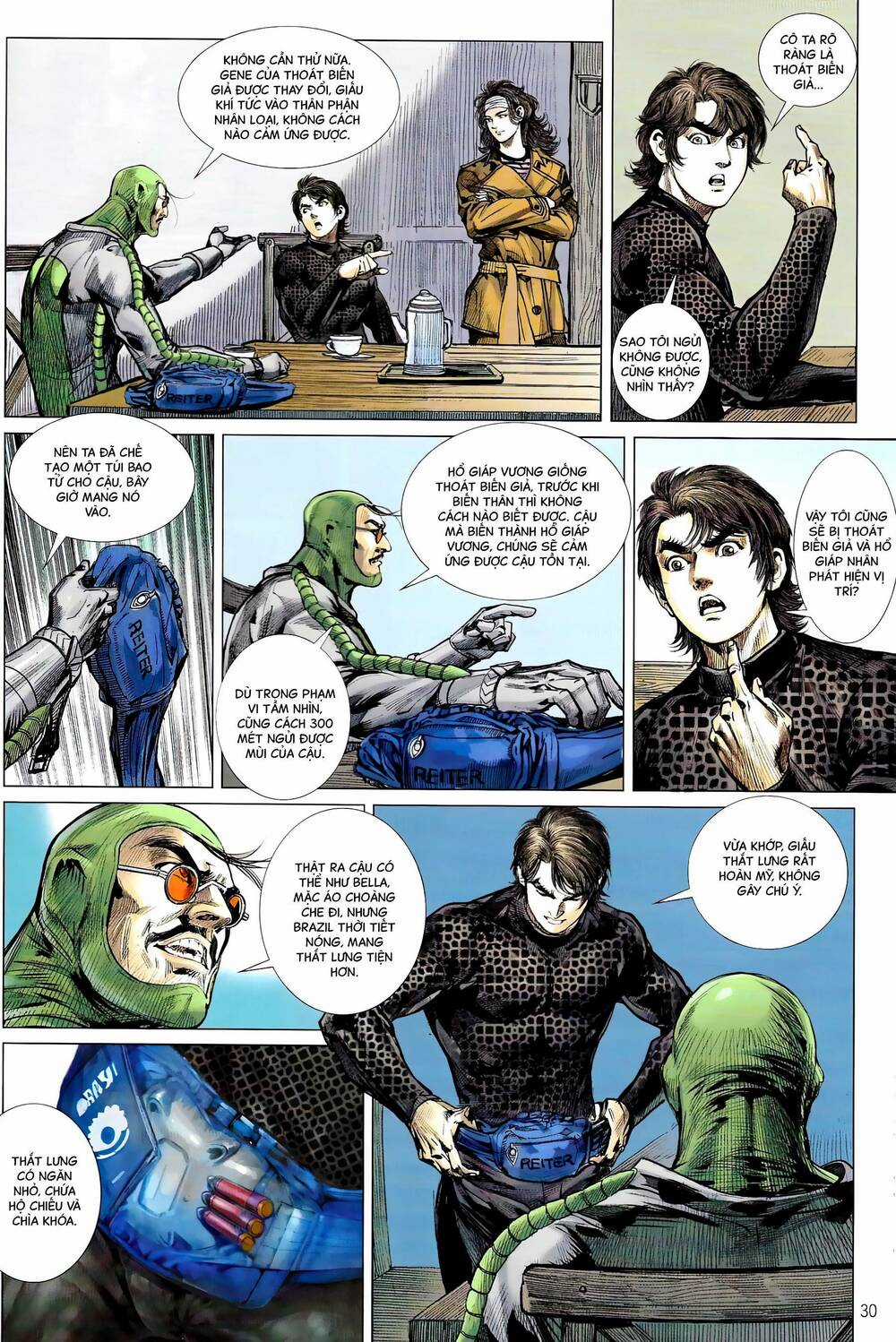 Hổ Giáp Nhân Armour Man Chapter 9 trang 29