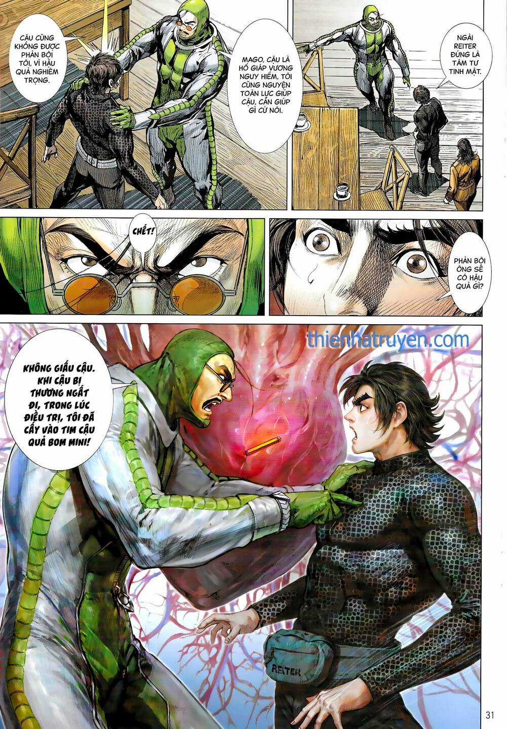 Hổ Giáp Nhân Armour Man Chapter 9 trang 30