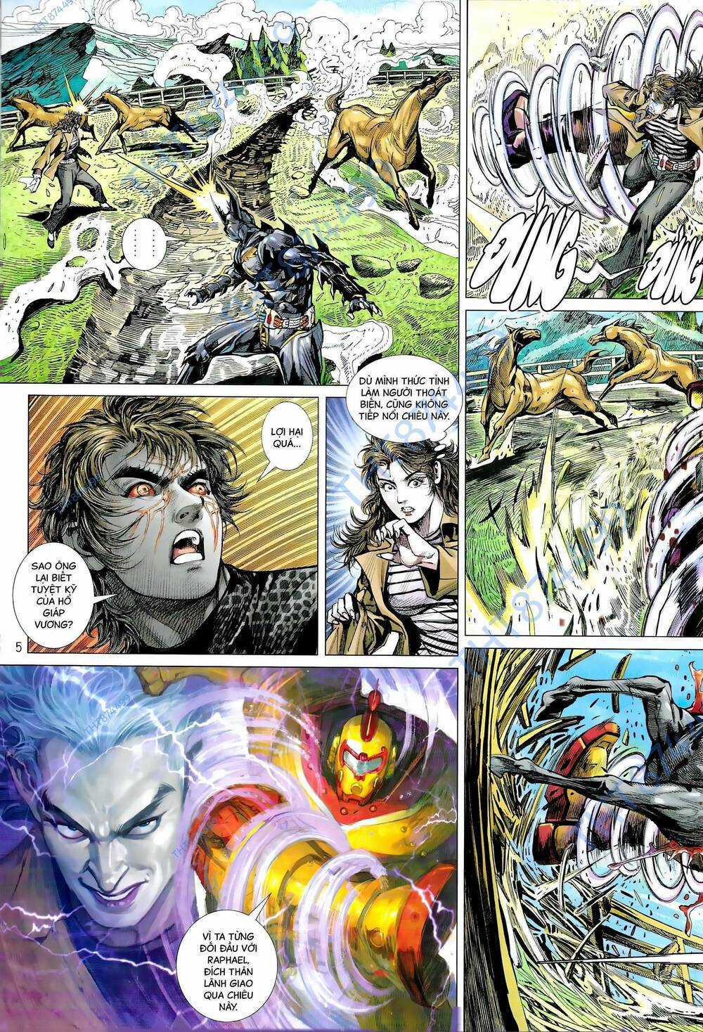 Hổ Giáp Nhân Armour Man Chapter 9 trang 4