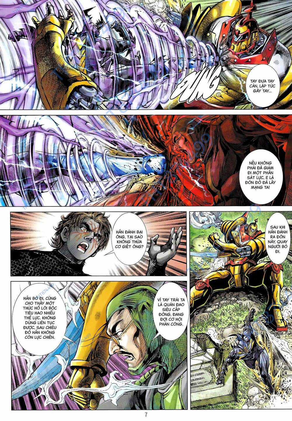 Hổ Giáp Nhân Armour Man Chapter 9 trang 6