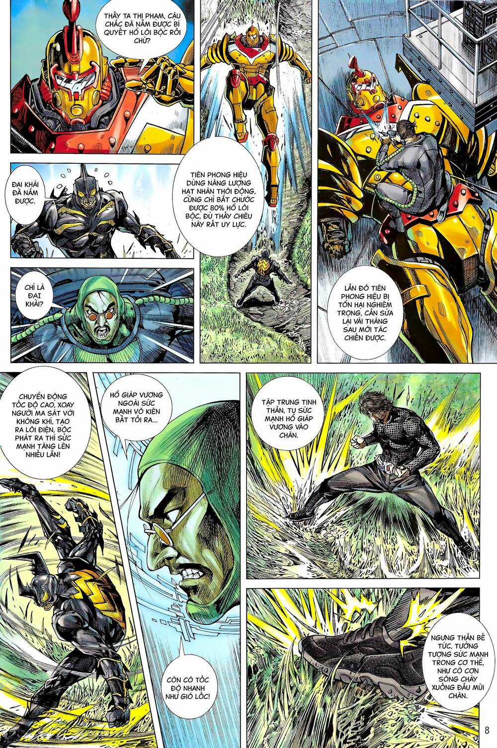 Hổ Giáp Nhân Armour Man Chapter 9 trang 7