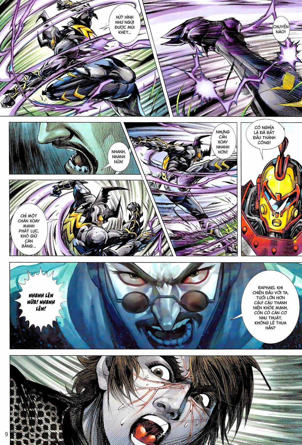 Hổ Giáp Nhân Armour Man Chapter 9 trang 8