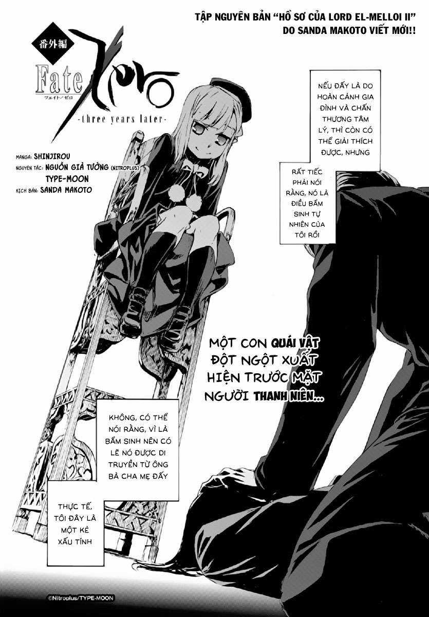 Hồ Sơ của Lord El-Melloi II Chapter 0 trang 4