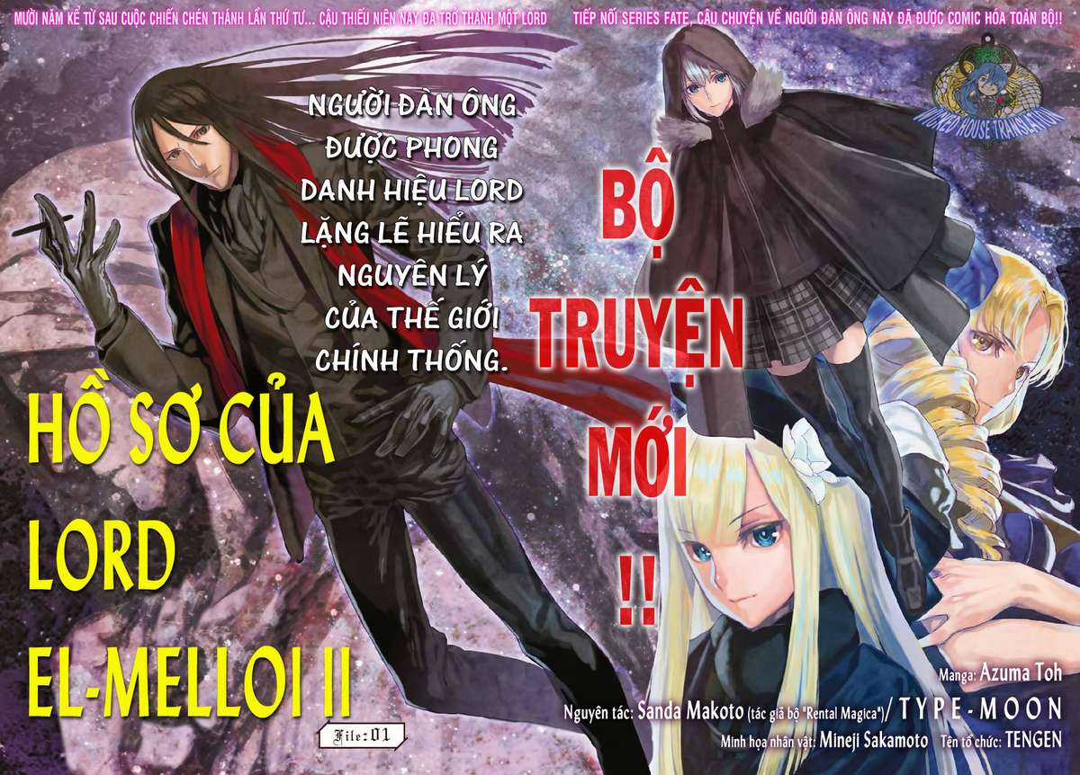 Hồ Sơ của Lord El-Melloi II Chapter 1 trang 3