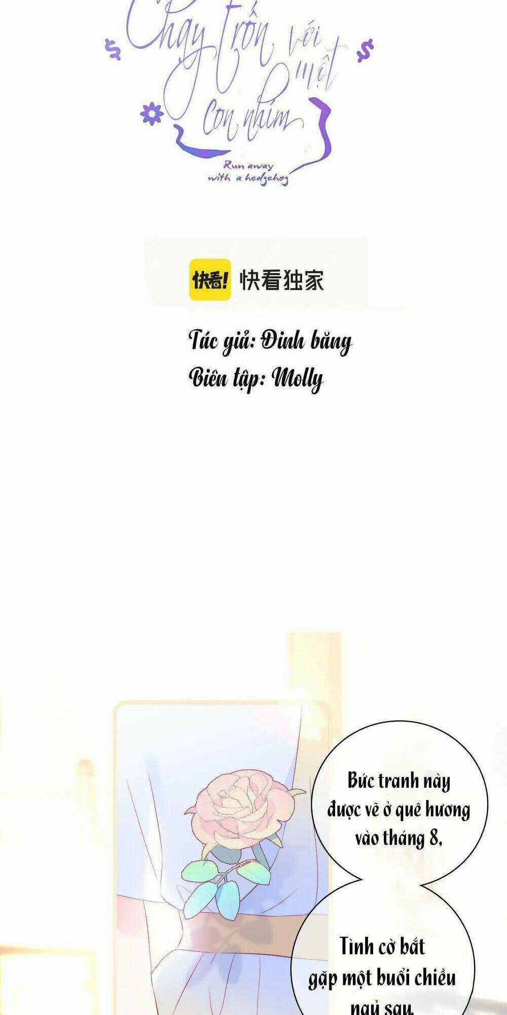 Hoa Bỏ Chạy Với Nhím Rồi Chapter 37 trang 2