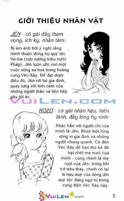 Hoa Hồng Véc-Xây Chapter 1 trang 2