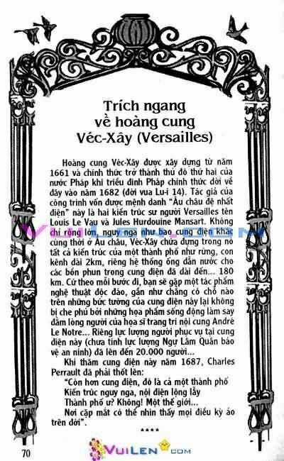Hoa Hồng Véc-Xây Chapter 1 trang 69