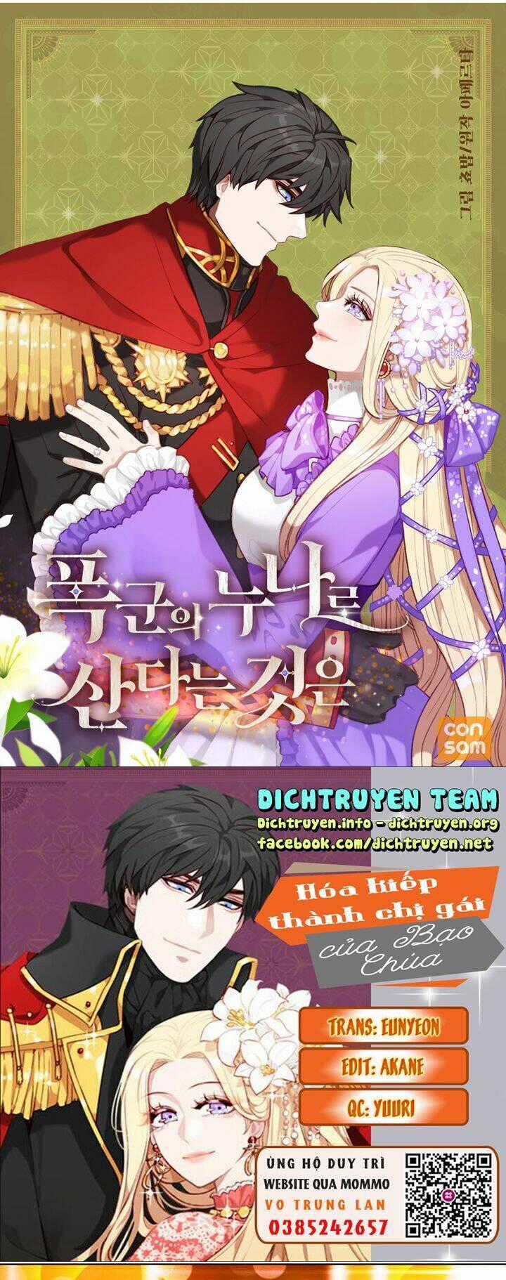 Hóa Kiếp Thành Chị Gái Của Bạo Chúa Chapter 119 trang 0
