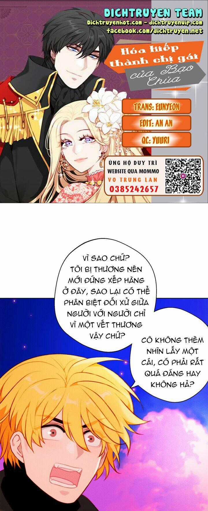 Hóa Kiếp Thành Chị Gái Của Bạo Chúa Chapter 129 trang 0