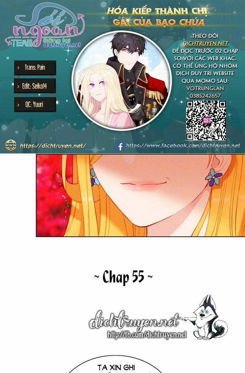 Hóa Kiếp Thành Chị Gái Của Bạo Chúa Chapter 55 trang 1