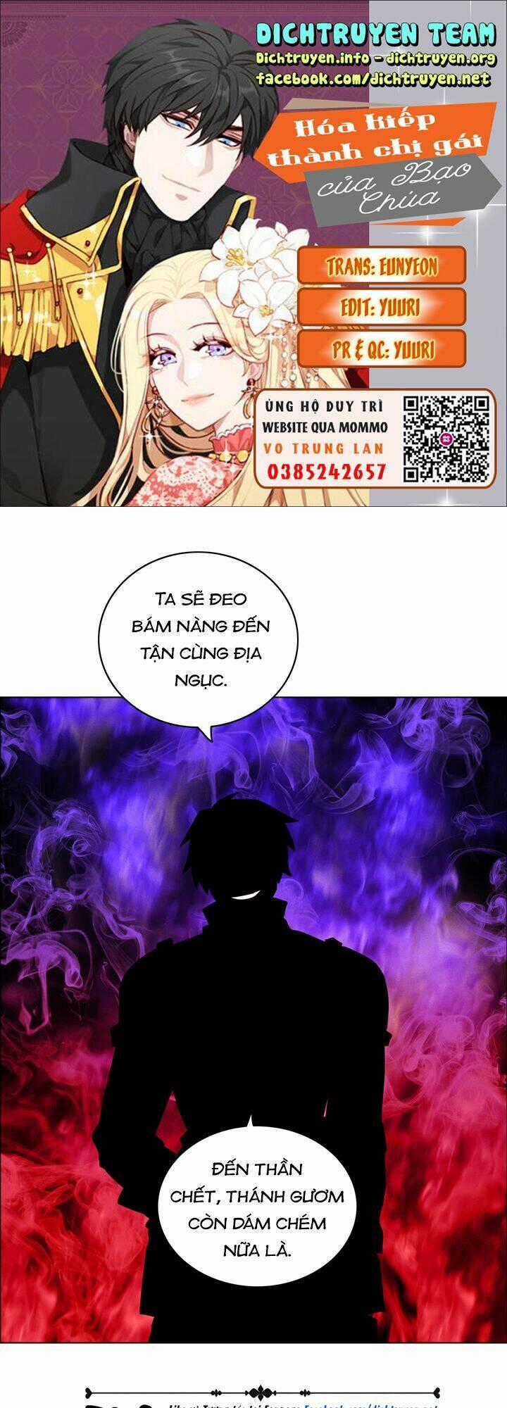 Hóa Kiếp Thành Chị Gái Của Bạo Chúa Chapter 83 trang 0