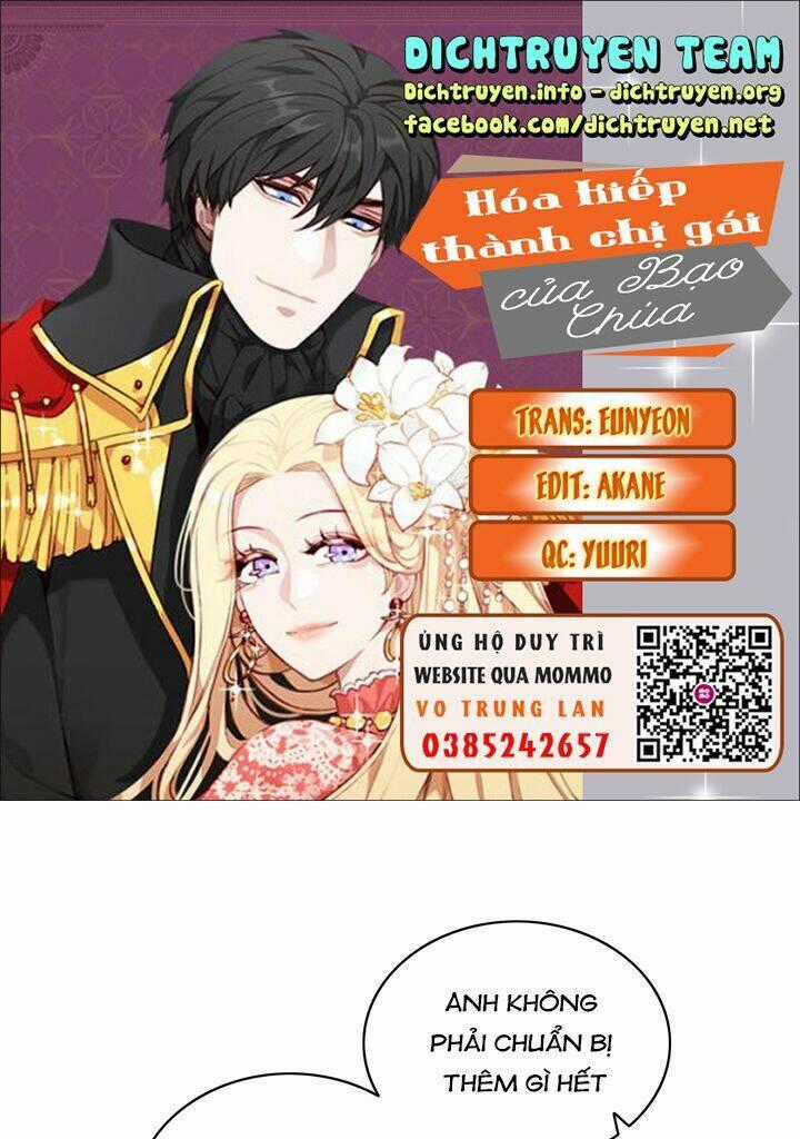 Hóa Kiếp Thành Chị Gái Của Bạo Chúa Chapter 86 trang 0