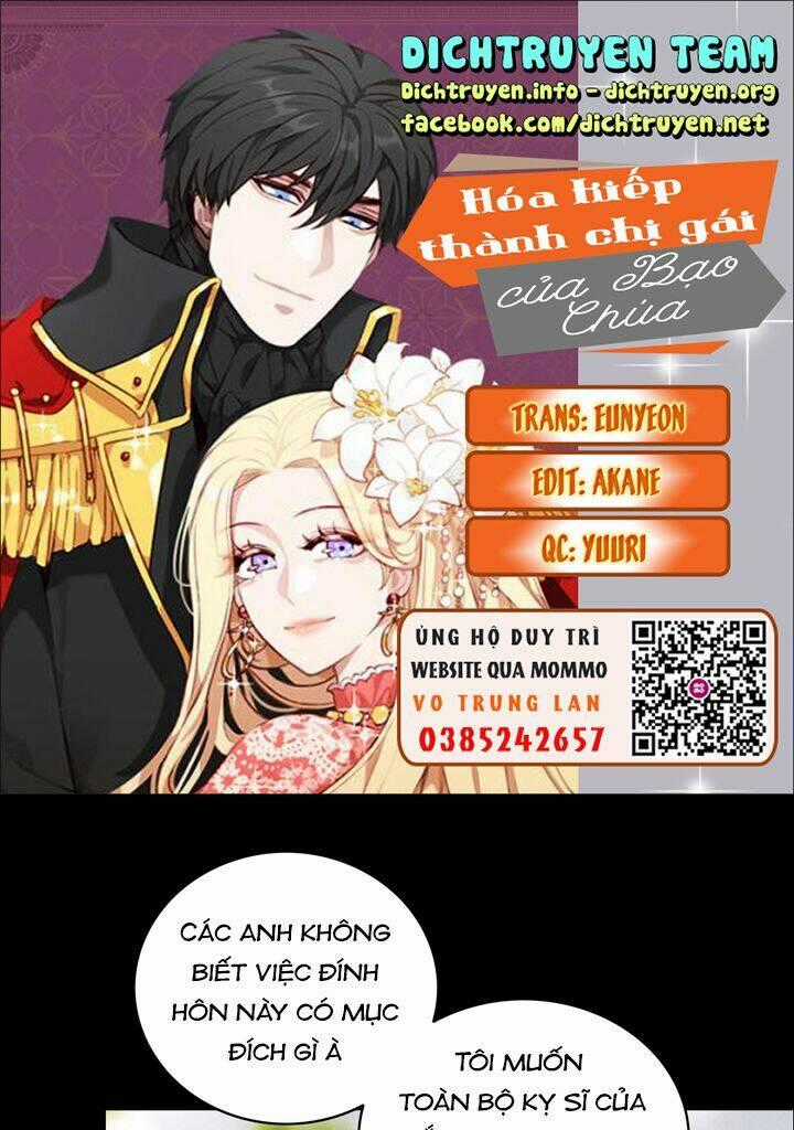 Hóa Kiếp Thành Chị Gái Của Bạo Chúa Chapter 87 trang 0