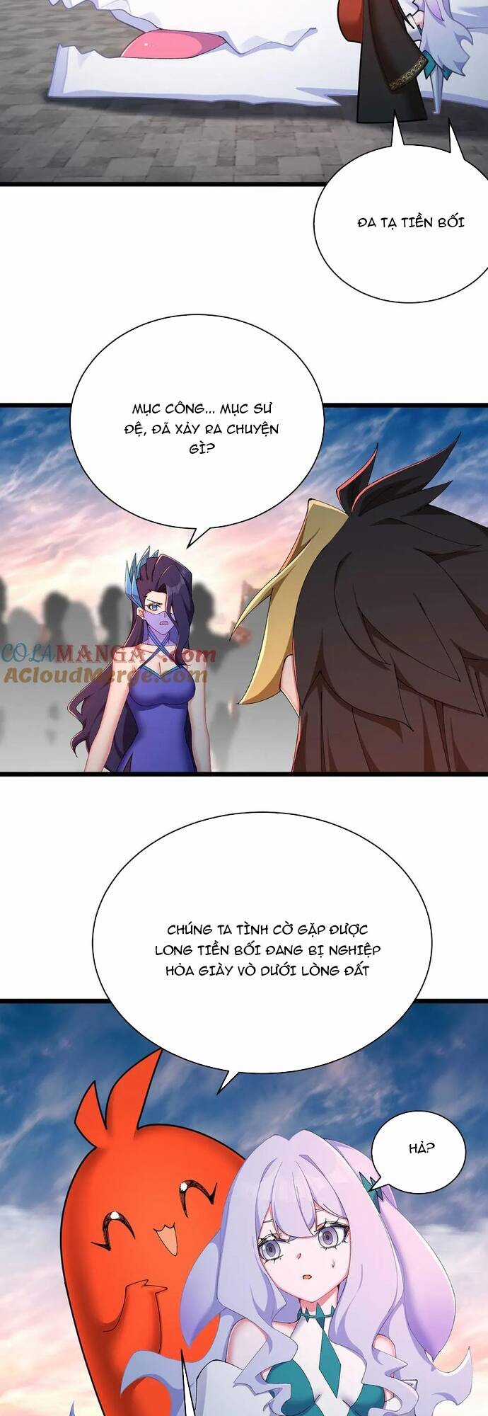 Hóa Ra Các Cô Ấy Mới Là Nhân Vật Chính Chương 35 trang 9