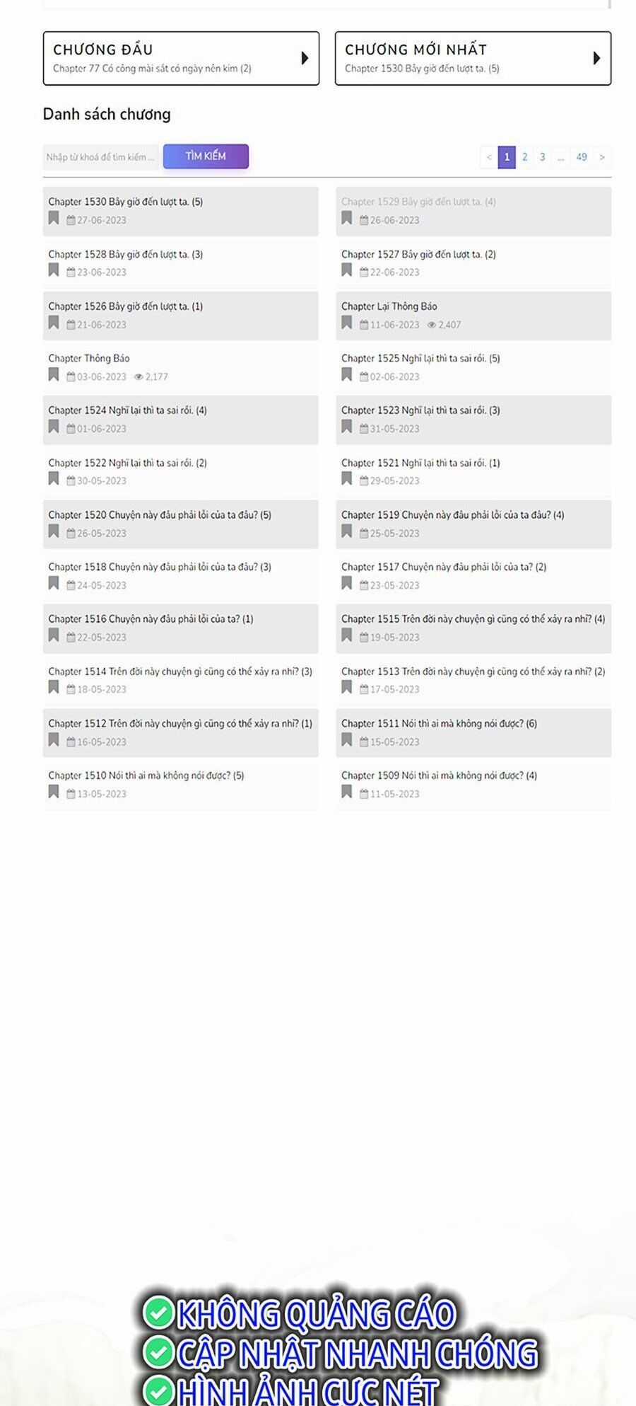 Hoa Sơn Tái Khởi Chapter 106 trang 51