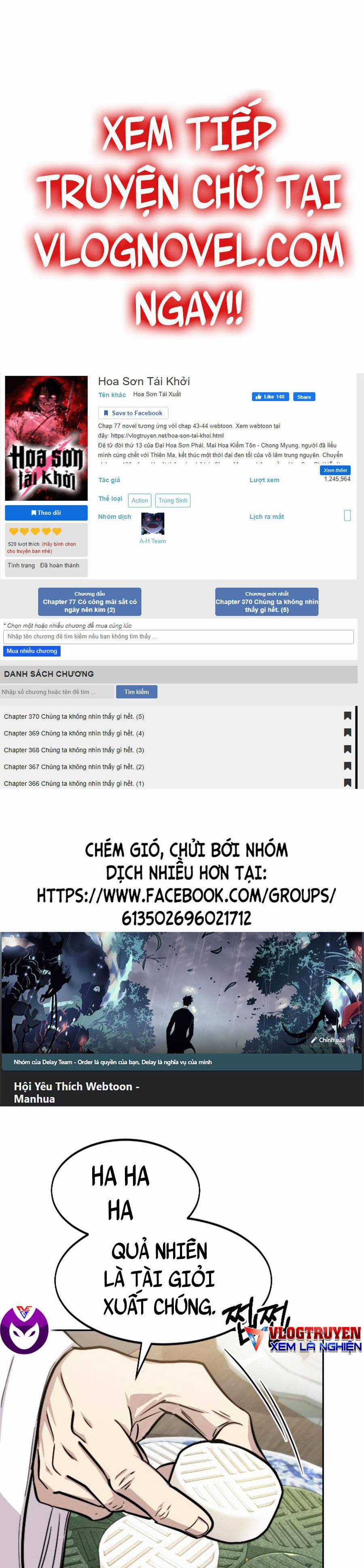 Hoa Sơn Tái Khởi Chapter 60 trang 1