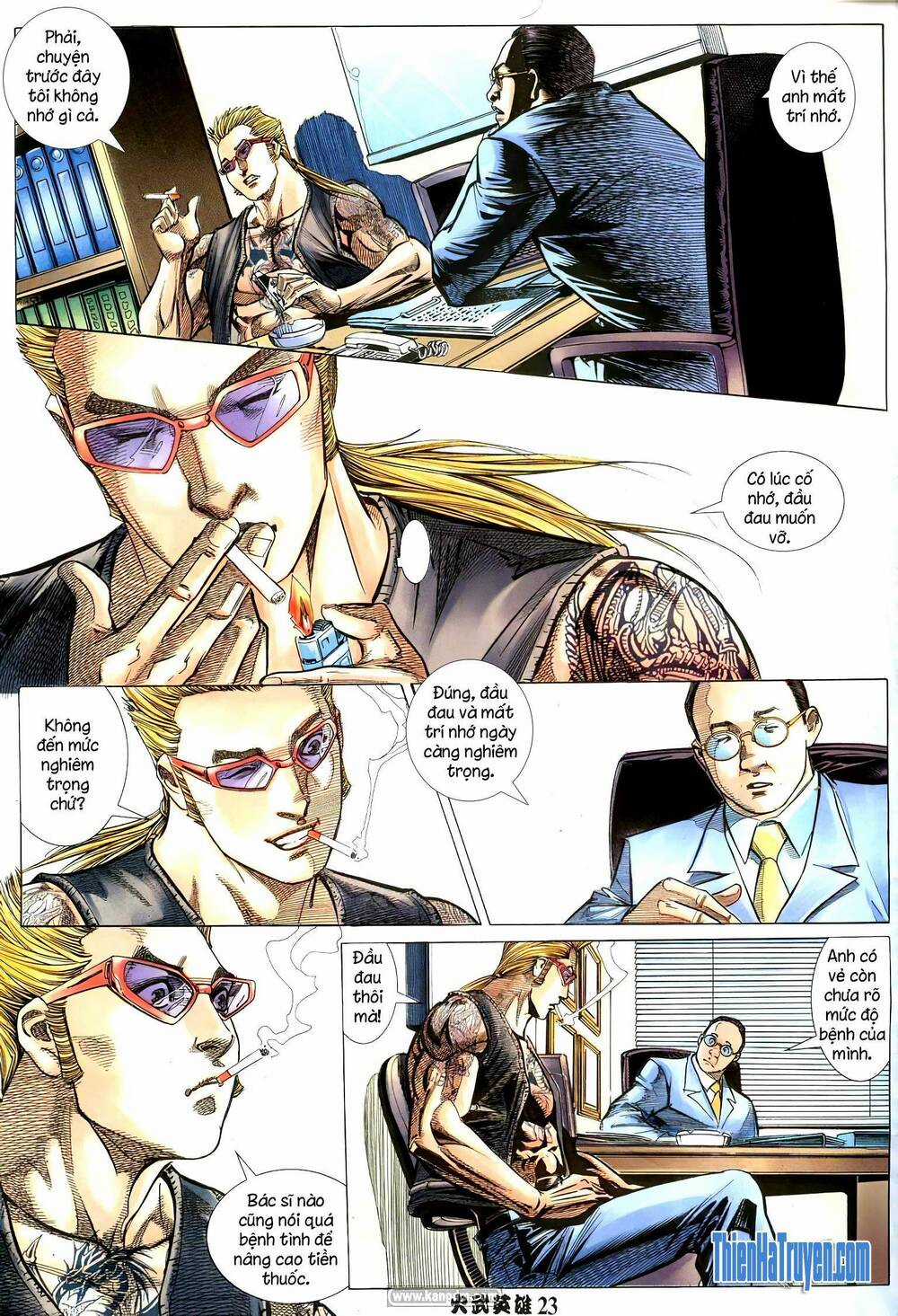 Hỏa Võ Anh Hùng Chapter 194 trang 22