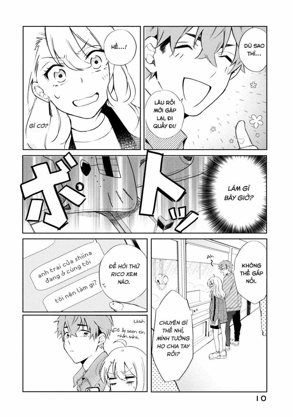 Hoán Đổi Linh Hồn Với Gal Chapter 11 trang 10