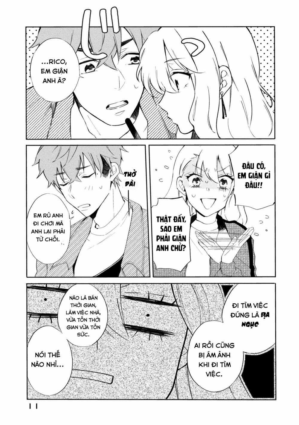 Hoán Đổi Linh Hồn Với Gal Chapter 11 trang 11