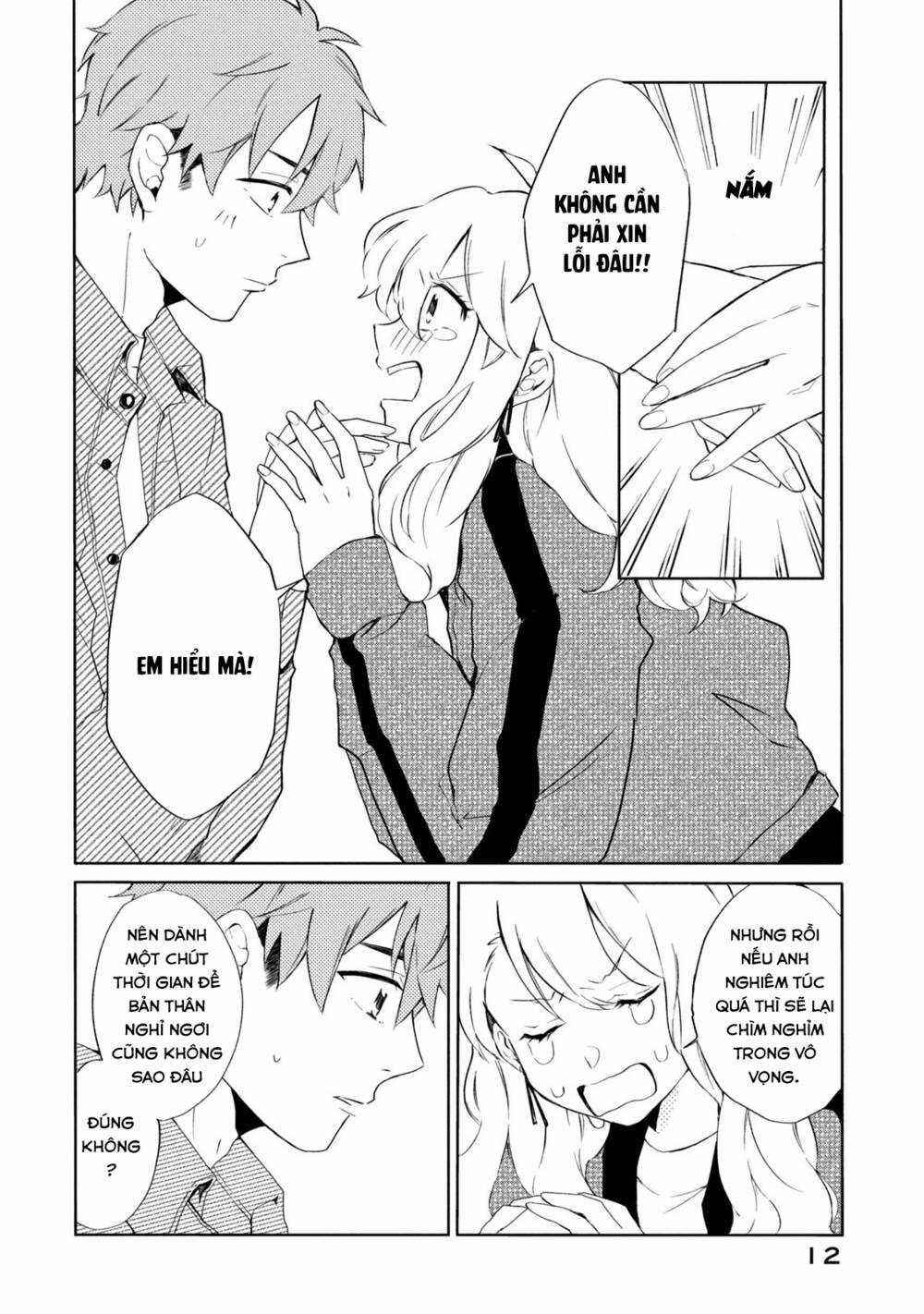 Hoán Đổi Linh Hồn Với Gal Chapter 11 trang 12