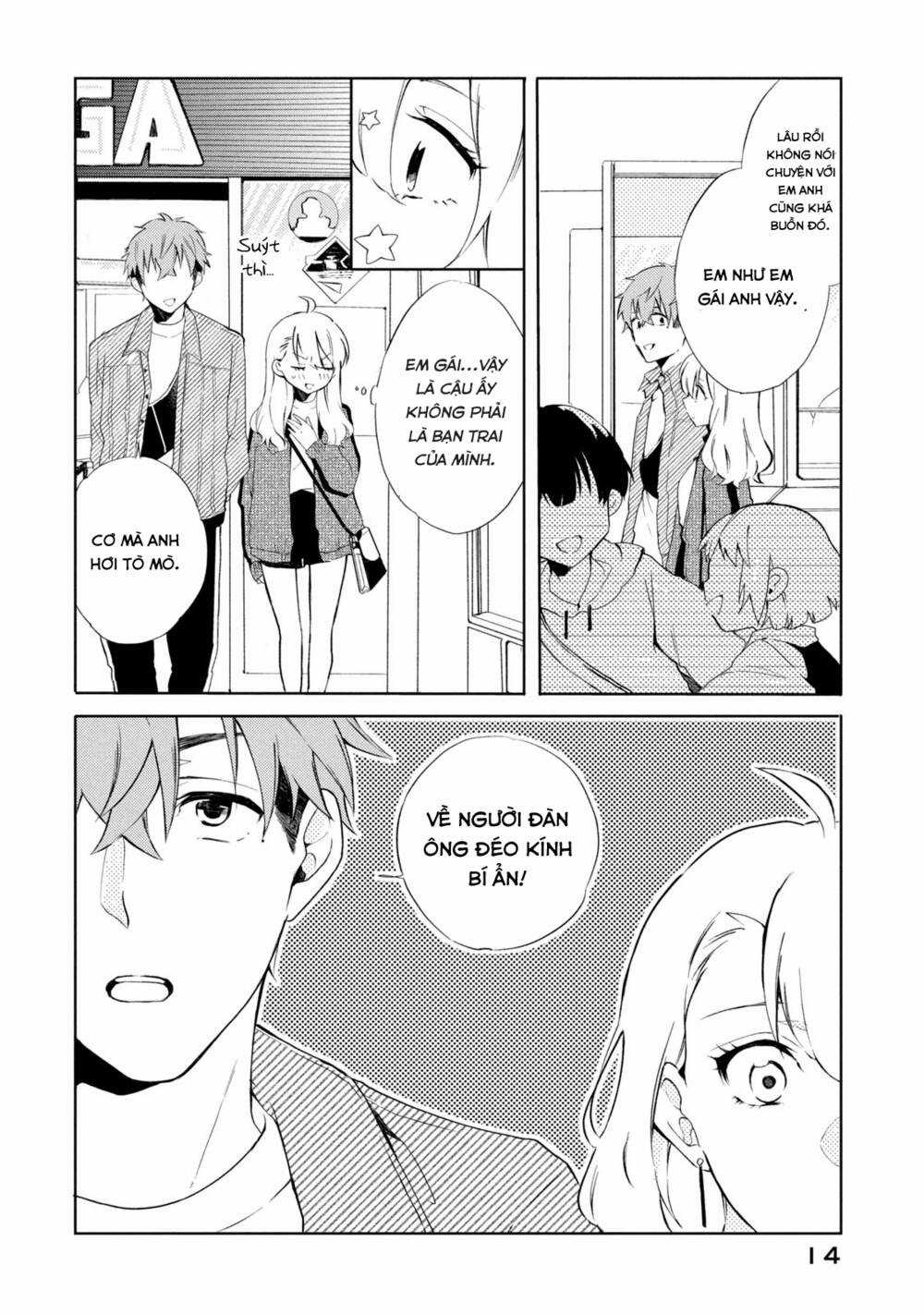 Hoán Đổi Linh Hồn Với Gal Chapter 11 trang 14