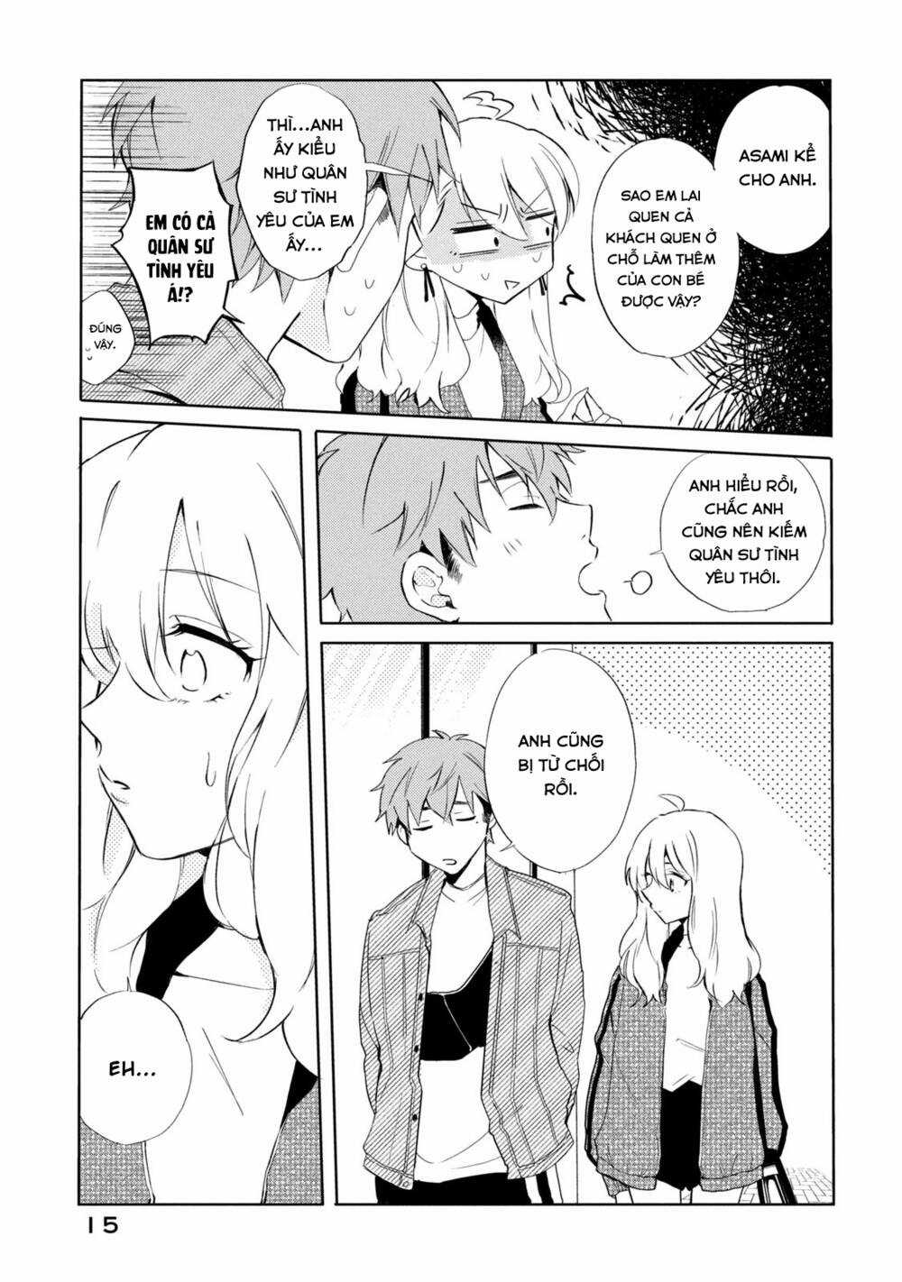 Hoán Đổi Linh Hồn Với Gal Chapter 11 trang 15