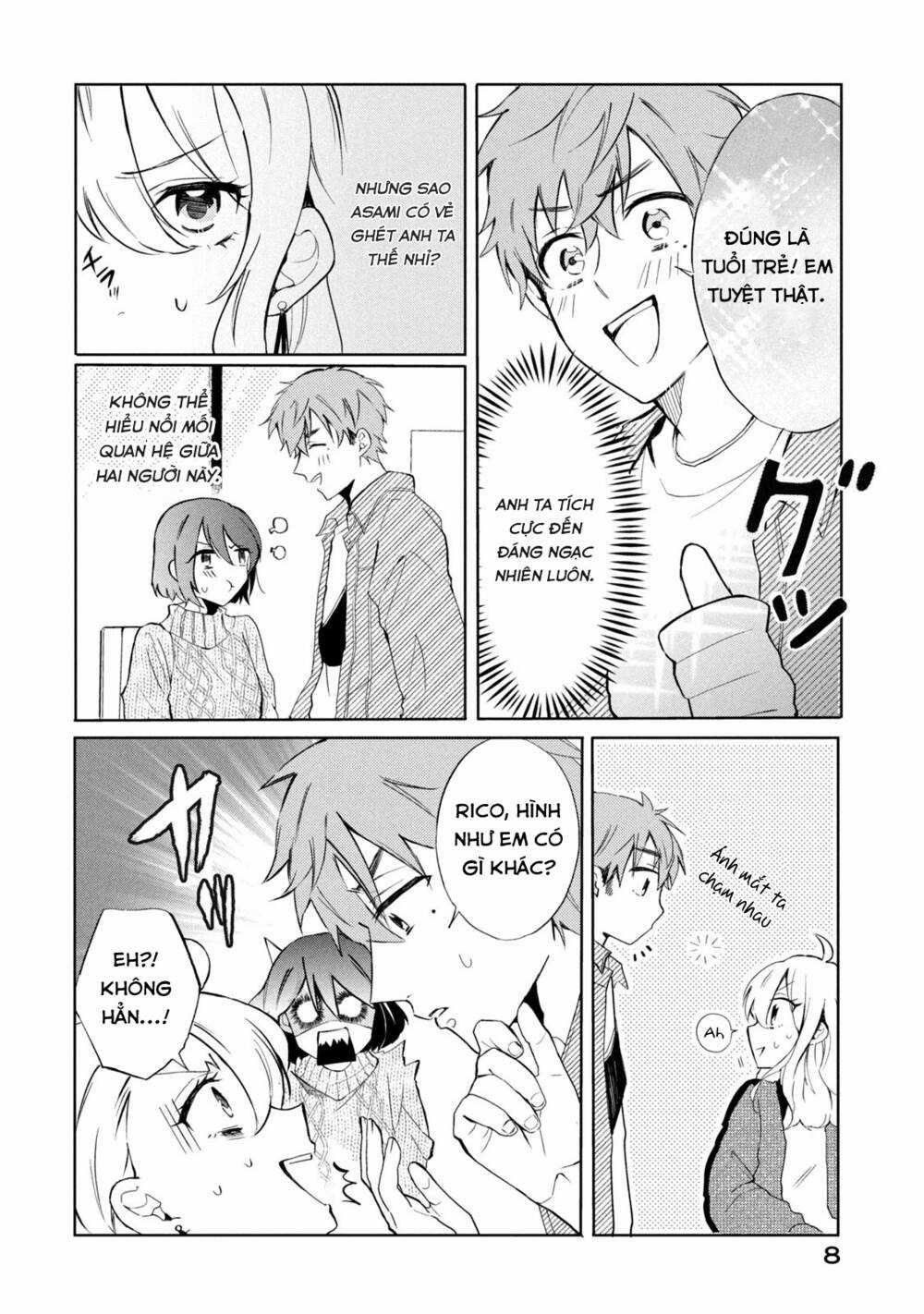 Hoán Đổi Linh Hồn Với Gal Chapter 11 trang 8