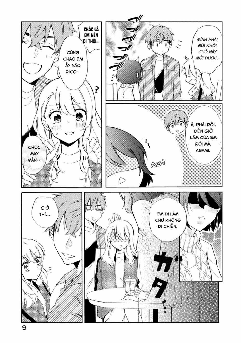 Hoán Đổi Linh Hồn Với Gal Chapter 11 trang 9