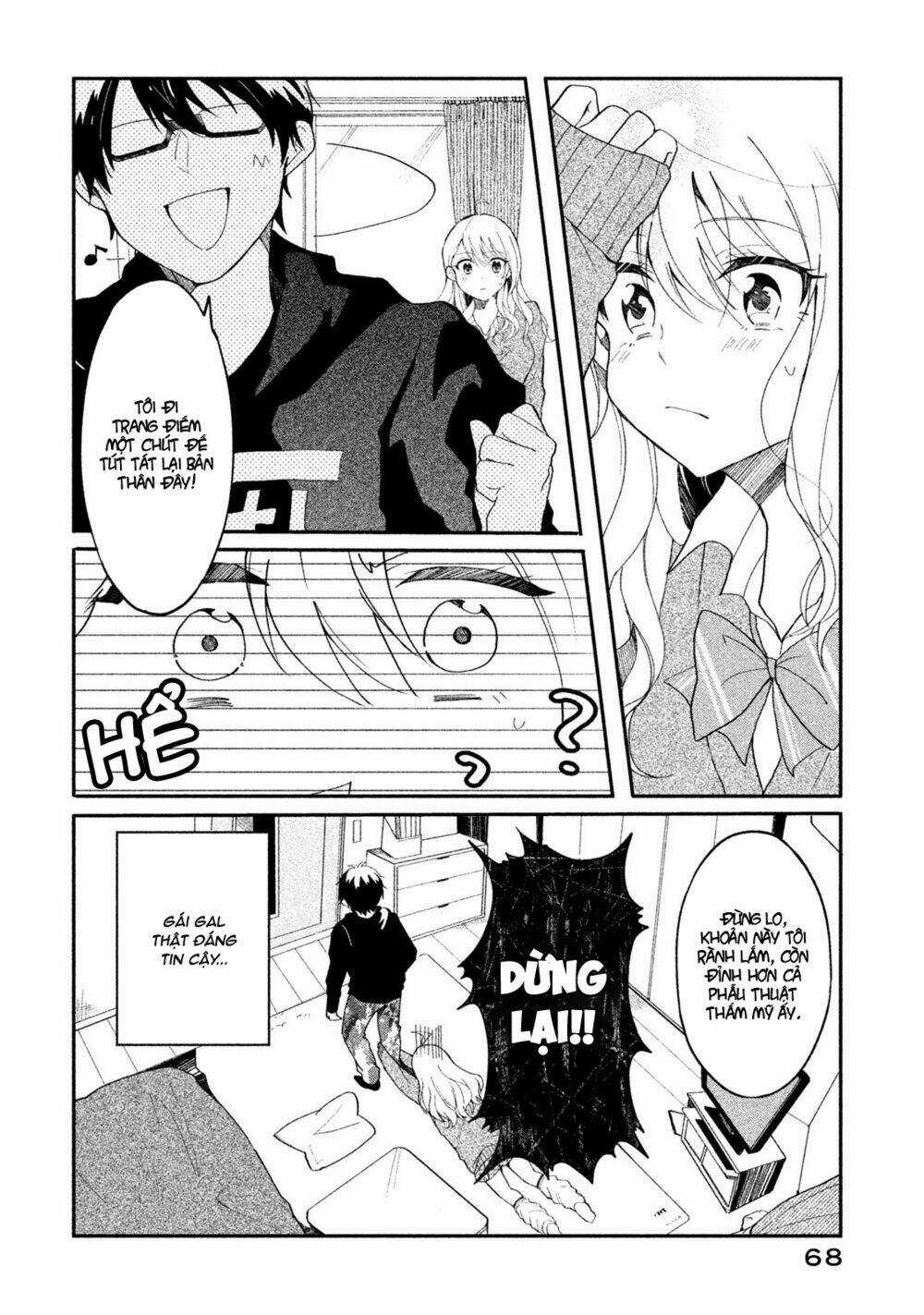 Hoán Đổi Linh Hồn Với Gal Chapter 4 trang 17