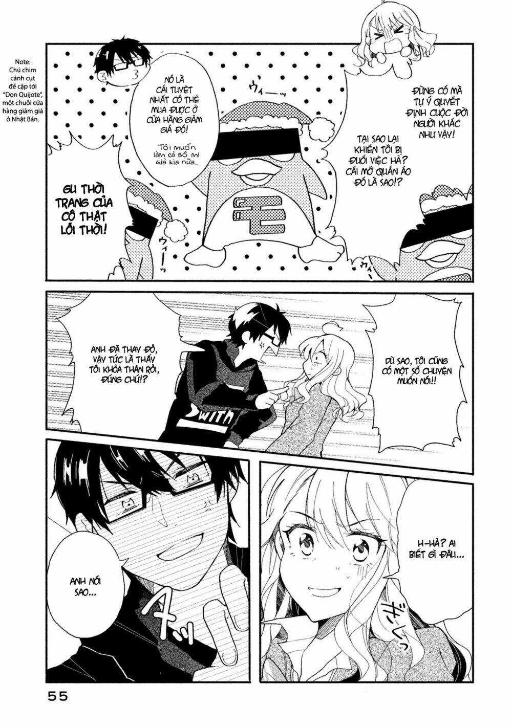 Hoán Đổi Linh Hồn Với Gal Chapter 4 trang 4