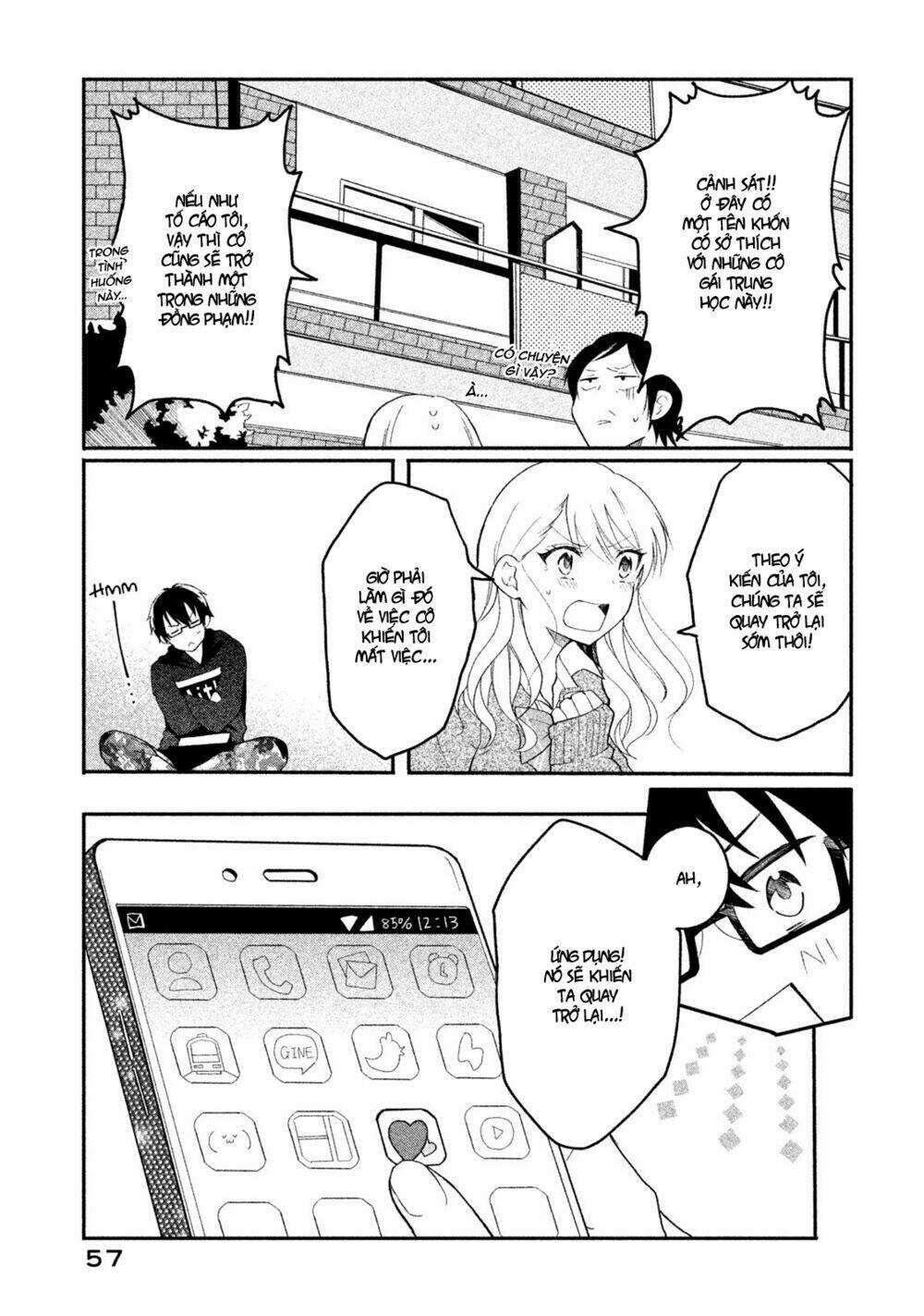 Hoán Đổi Linh Hồn Với Gal Chapter 4 trang 6