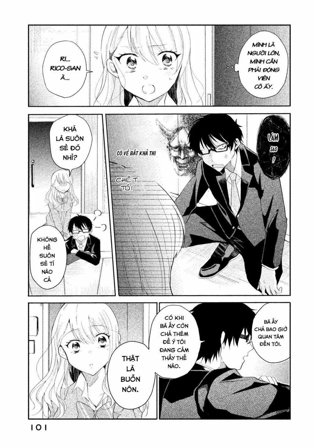 Hoán Đổi Linh Hồn Với Gal Chapter 6 trang 12