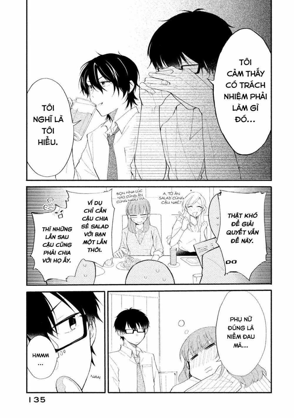 Hoán Đổi Linh Hồn Với Gal Chapter 8 trang 12