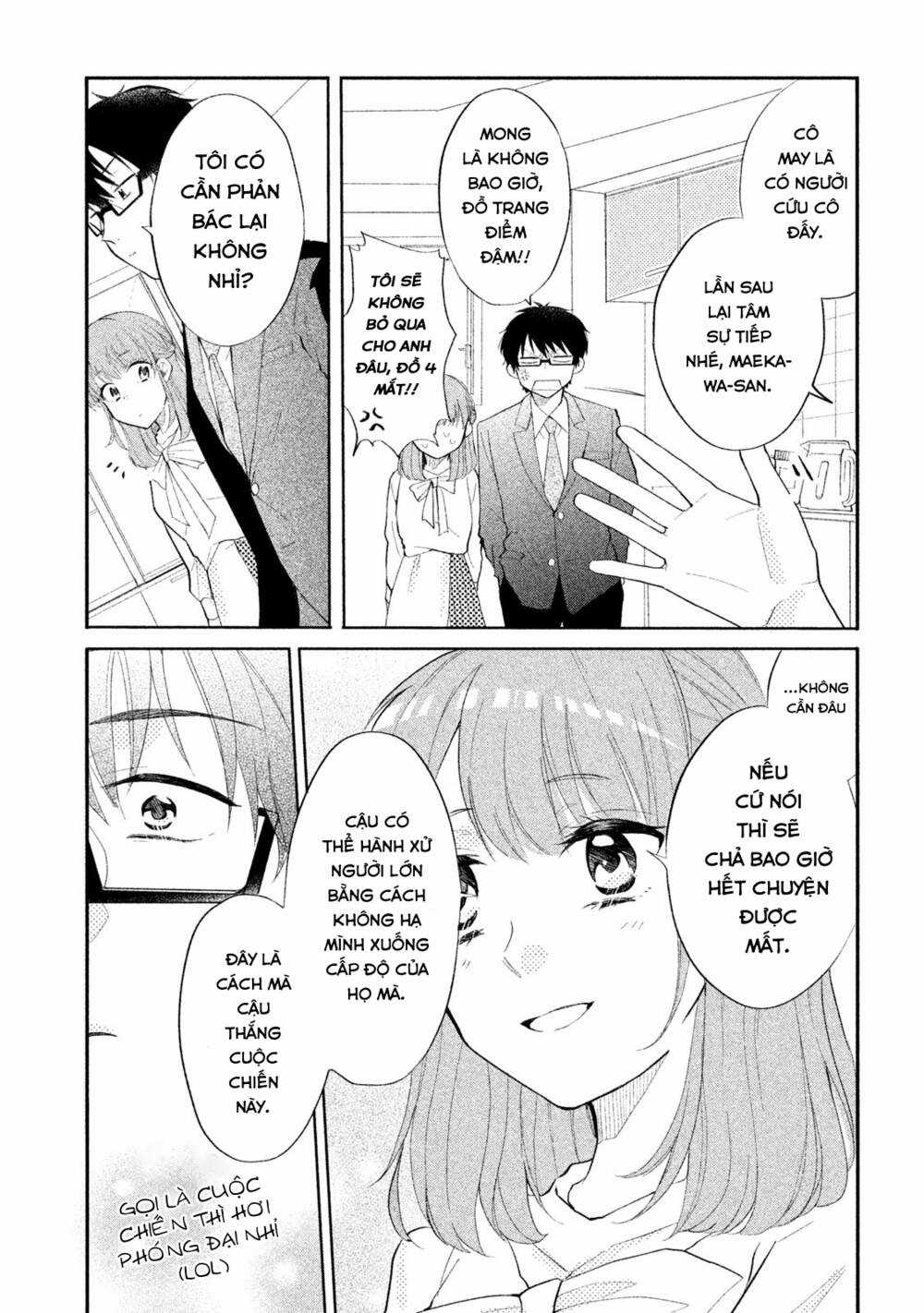 Hoán Đổi Linh Hồn Với Gal Chapter 9 trang 13