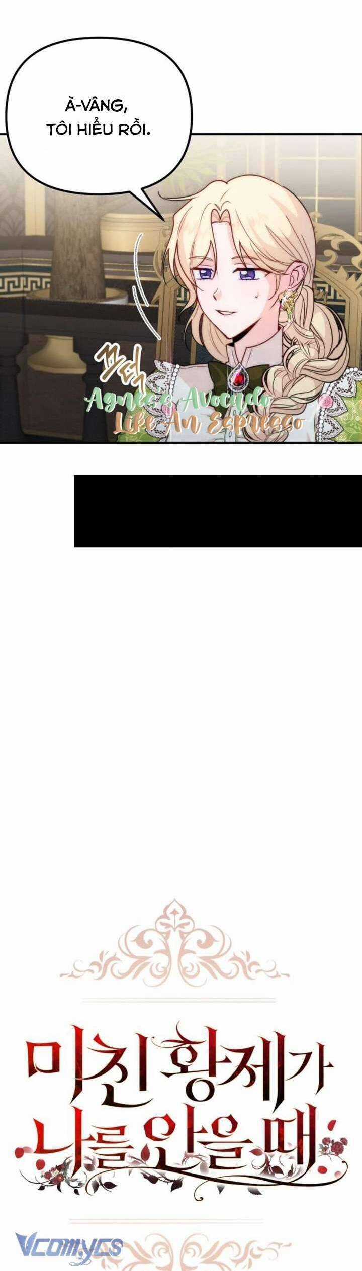 Hoàng Đế Điên Cuồng Ôm Lấy Tôi Chapter 12 trang 3