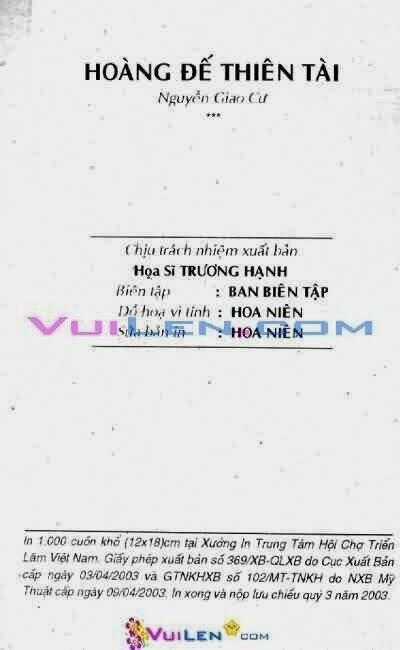 Hoàng Đế Thiên Tài Chapter 8 trang 144