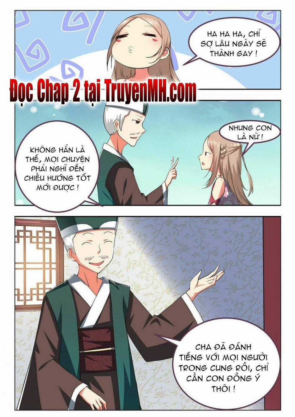 Hoàng Đế Trung Nhị Bệnh Chapter 1 trang 8