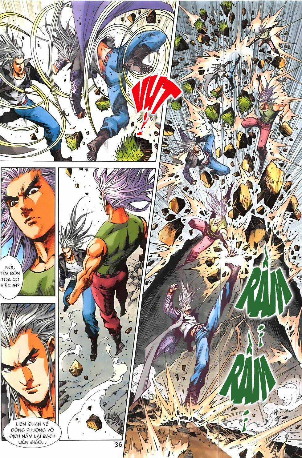 Hoàng Giả Chi Lộ Chapter 1.1 trang 34