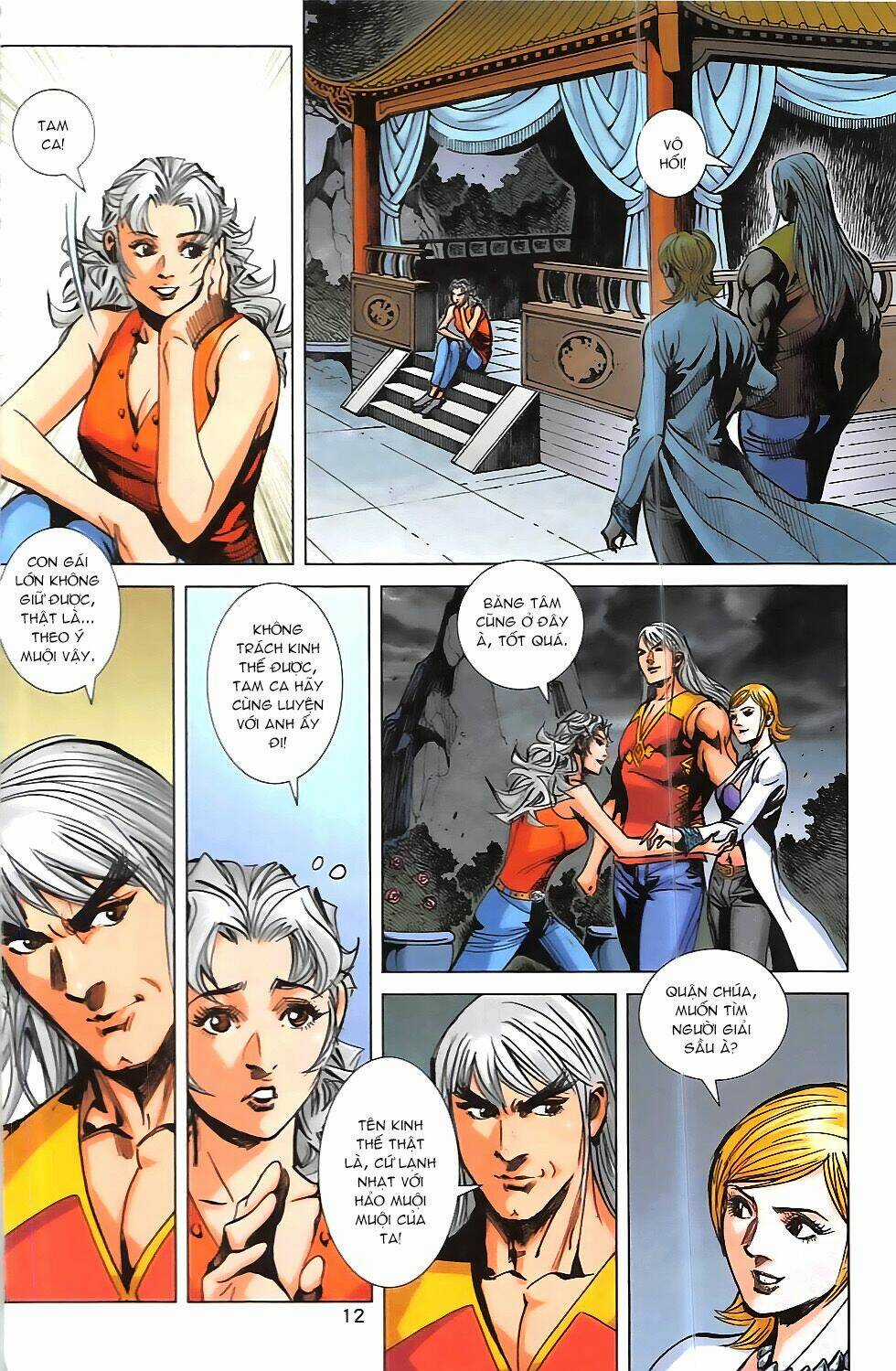 Hoàng Giả Chi Lộ Chapter 12.1 trang 10