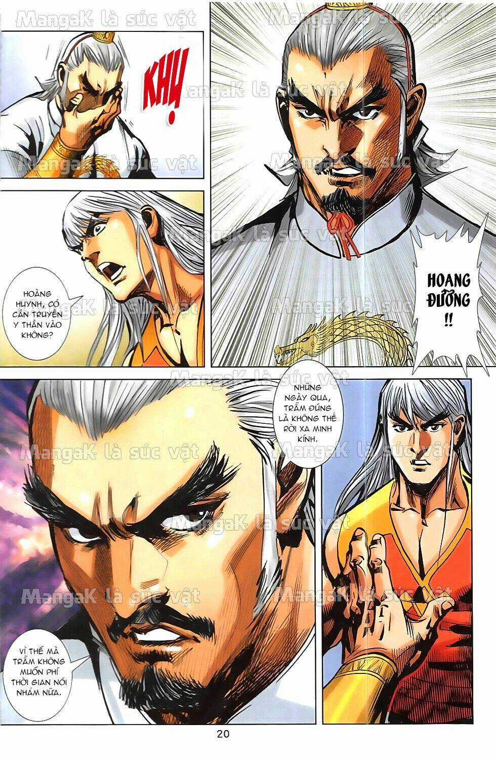 Hoàng Giả Chi Lộ Chapter 13.1 trang 18