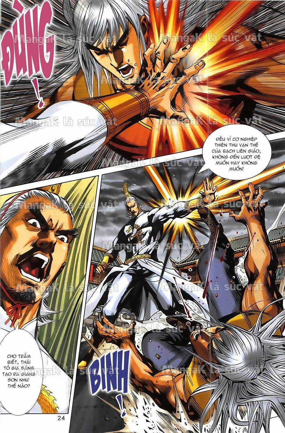 Hoàng Giả Chi Lộ Chapter 13.1 trang 22