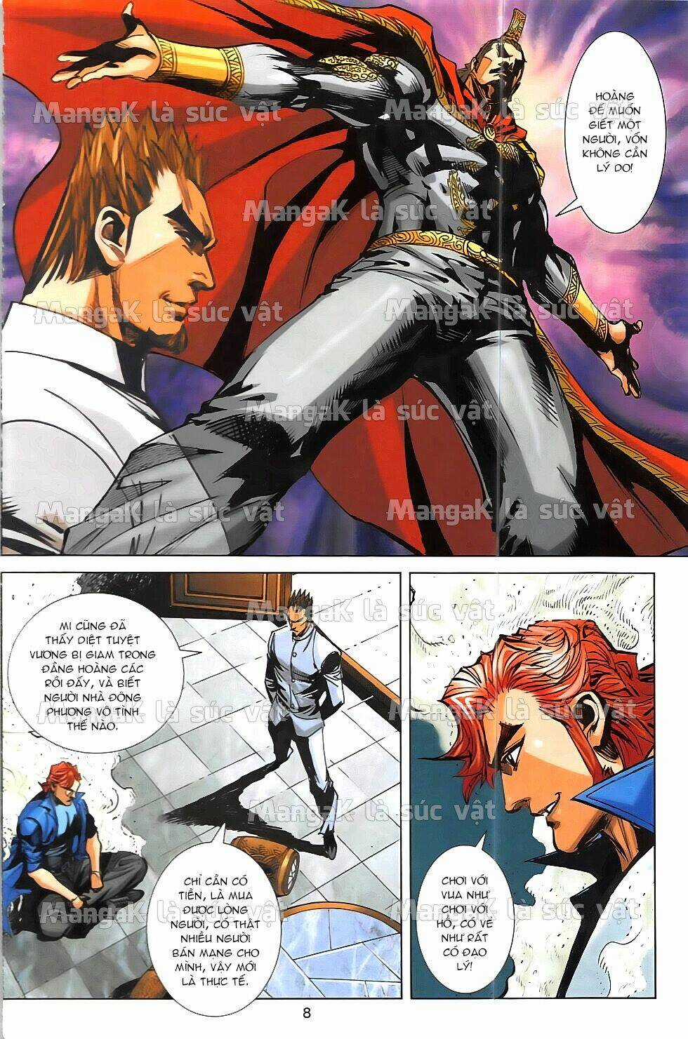 Hoàng Giả Chi Lộ Chapter 13.1 trang 6