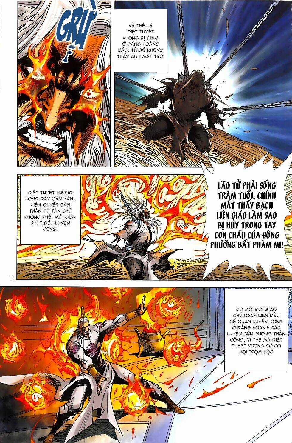 Hoàng Giả Chi Lộ Chapter 17.1 trang 9