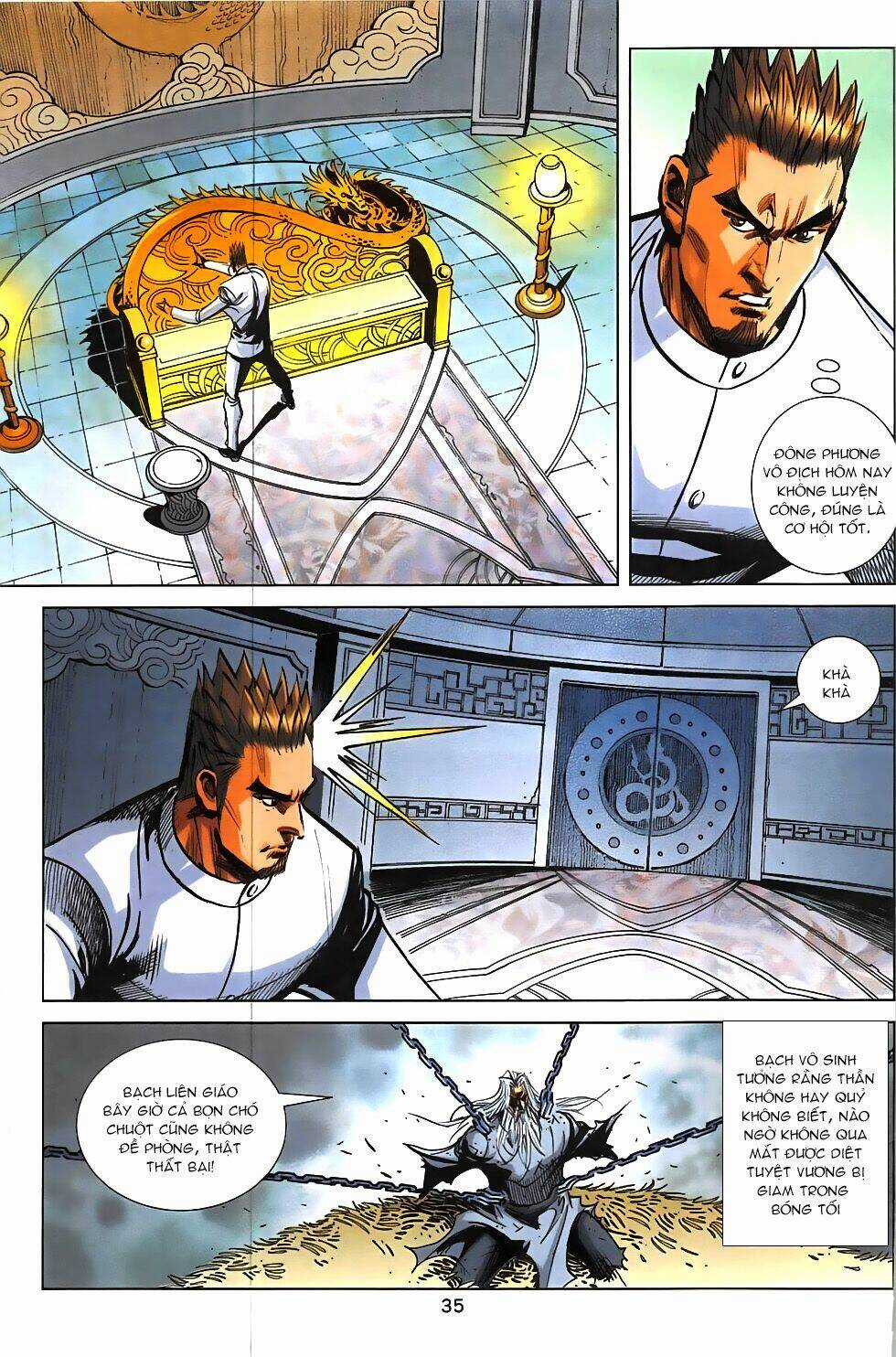 Hoàng Giả Chi Lộ Chapter 18.2 trang 3