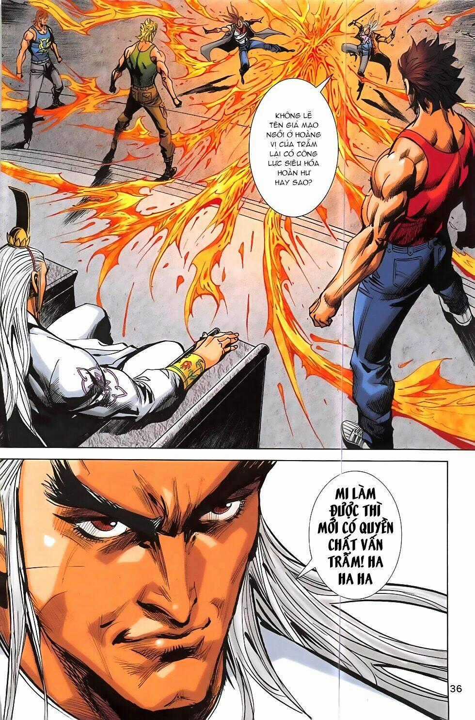 Hoàng Giả Chi Lộ Chapter 3.1 trang 34