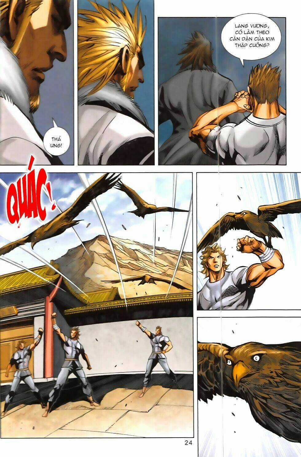 Hoàng Giả Chi Lộ Chapter 5.1 trang 22