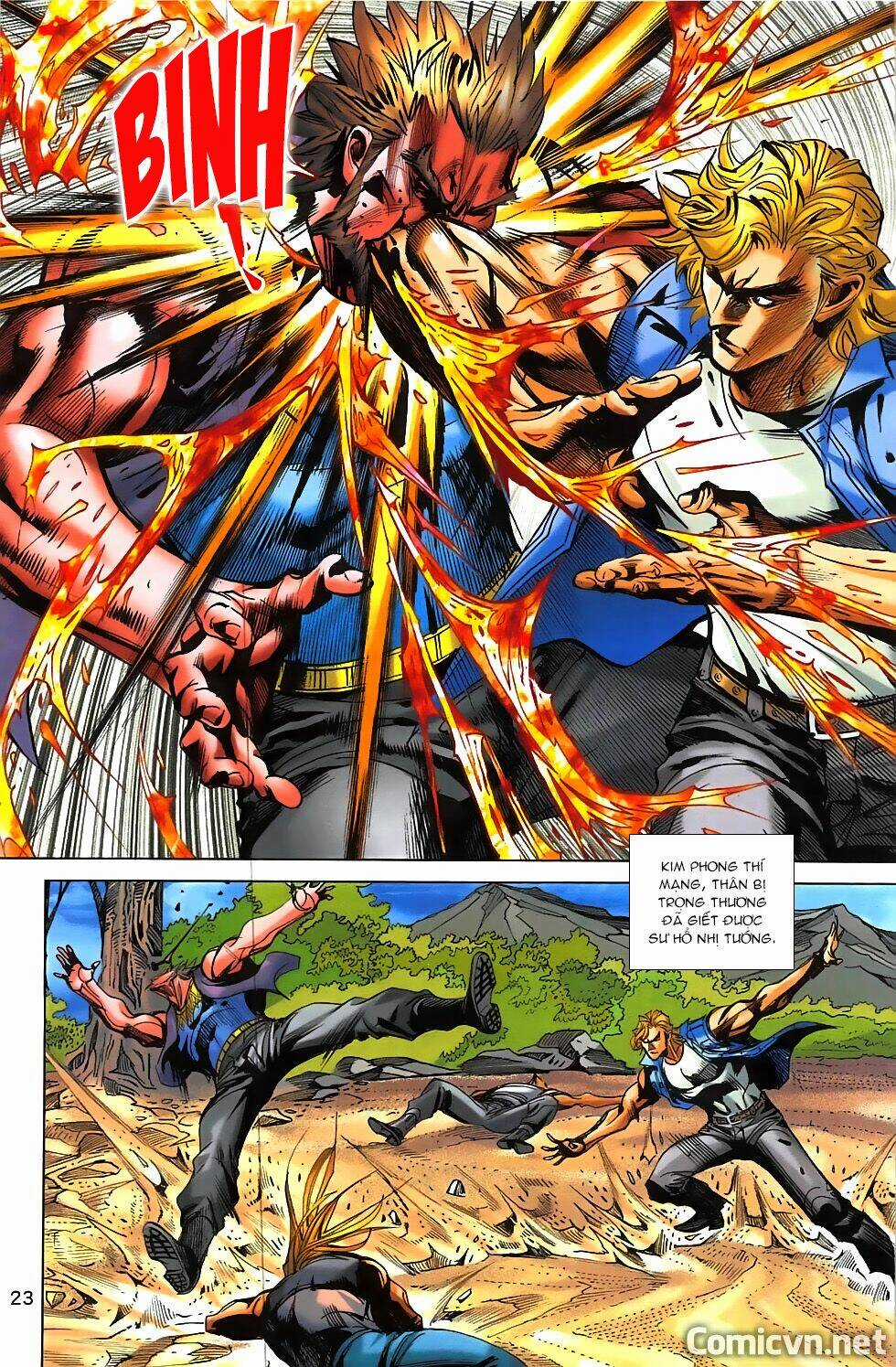 Hoàng Giả Chi Lộ Chapter 8.1 trang 22