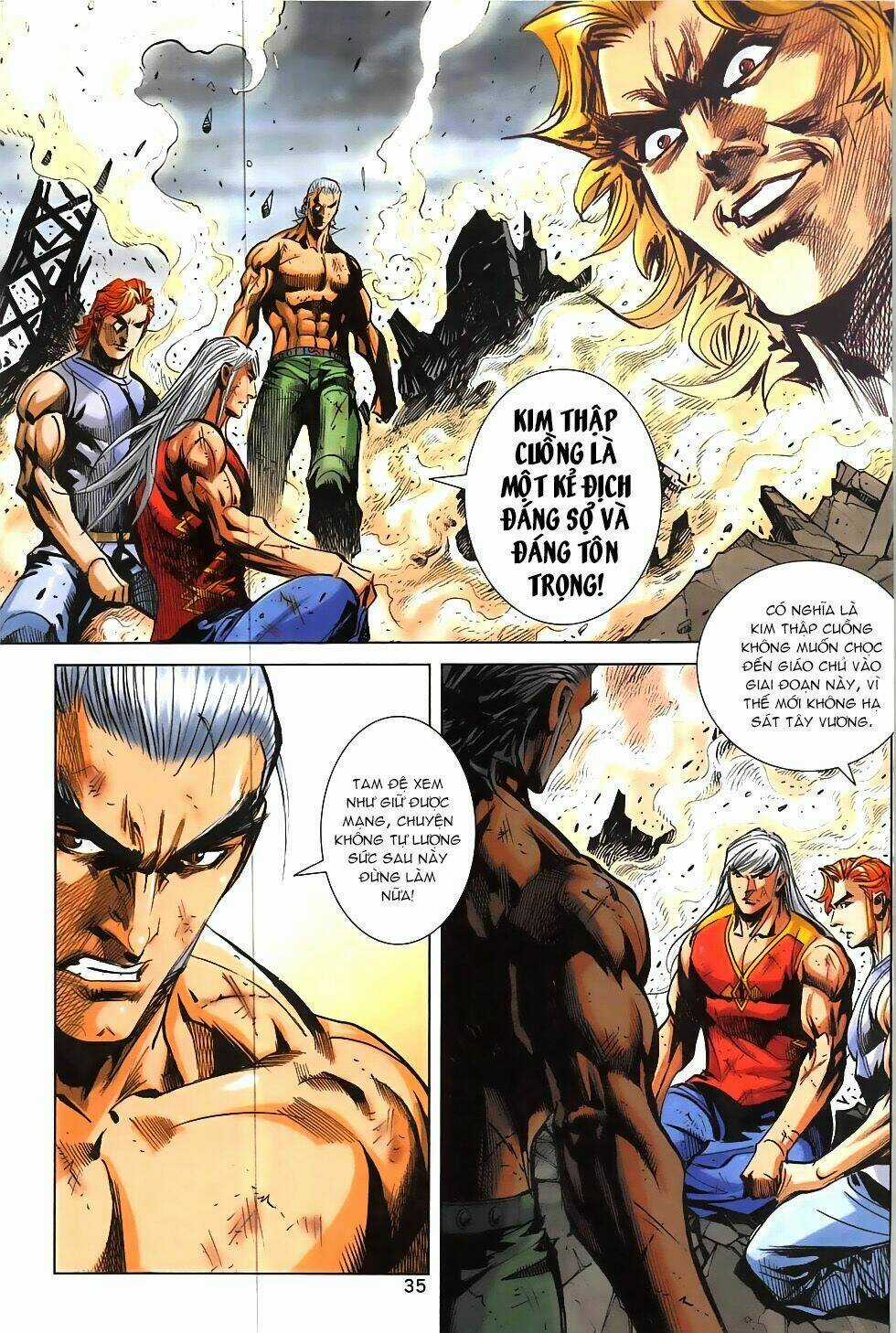 Hoàng Giả Chi Lộ Chapter 9.1 trang 32