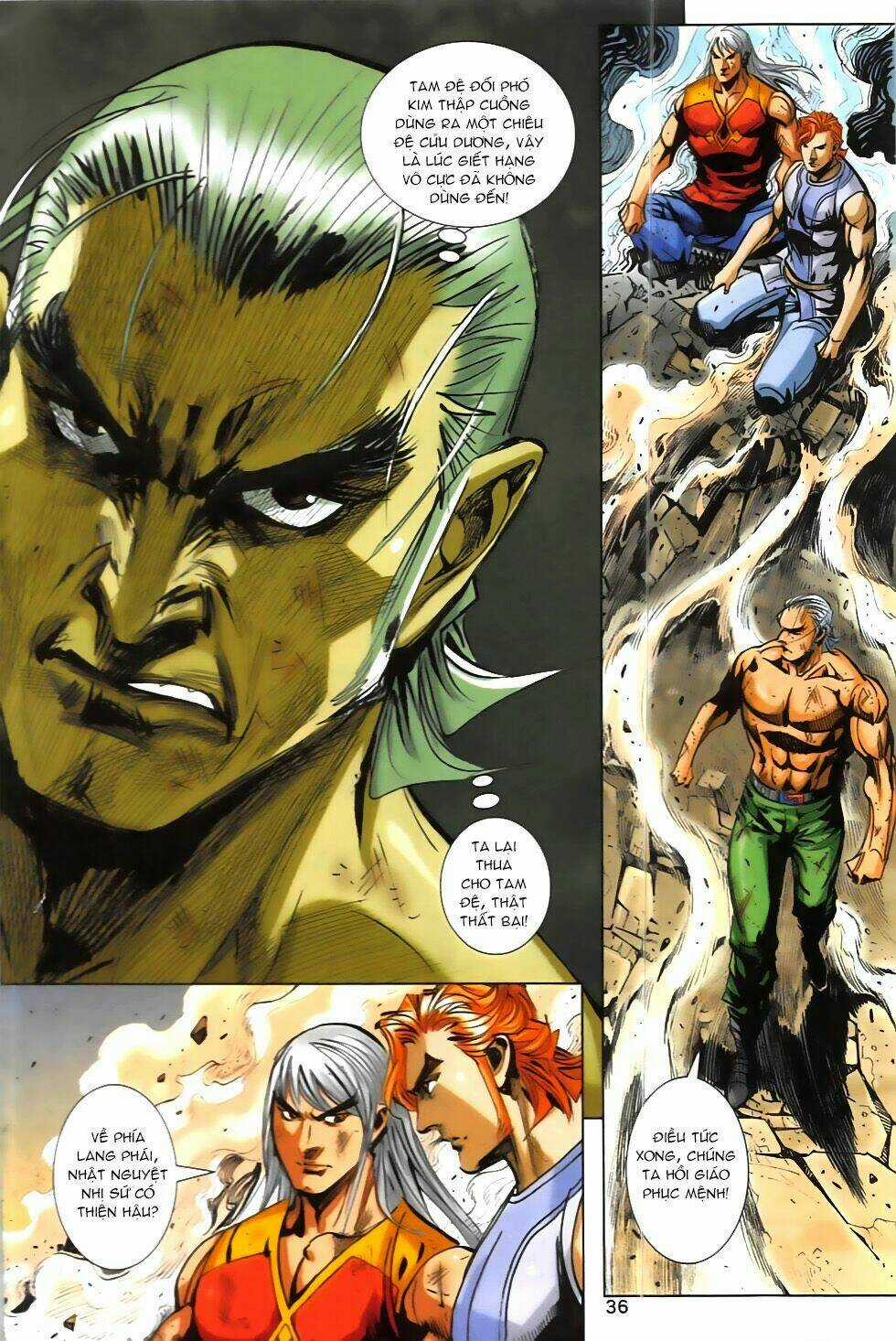 Hoàng Giả Chi Lộ Chapter 9.1 trang 33