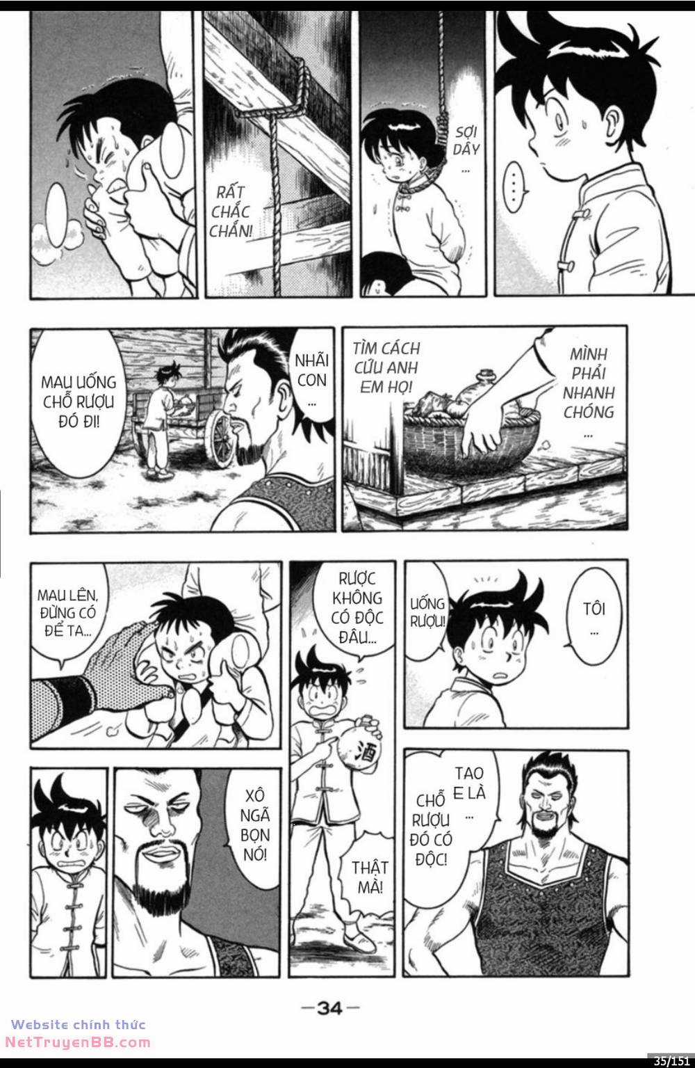 Hoàng Phi Hồng Ngoại Truyện Chapter 1 trang 33